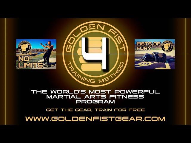 Golden Fist ™ Training Method (Session 4) - Basic Strikes & Kicks, Qi Gong, Stance & Breath Training