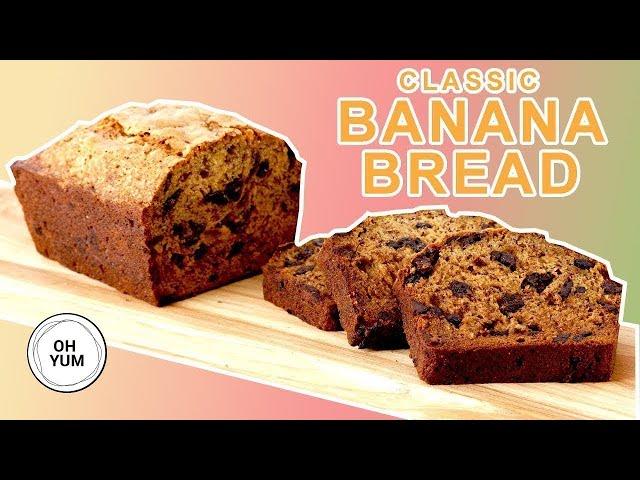 Professional Baker Teaches You How To Make BANANA BREAD!