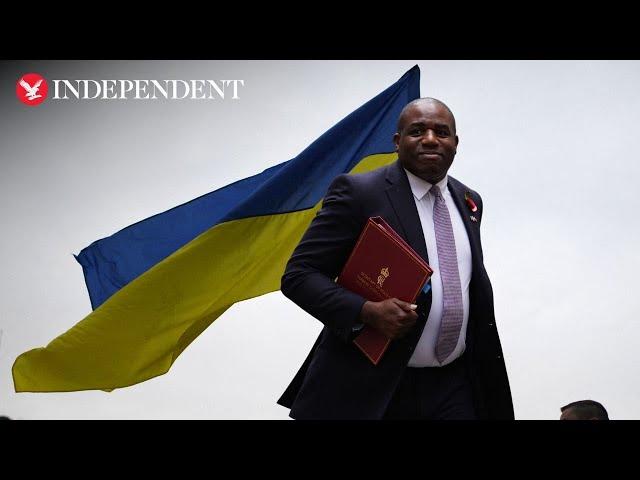 David Lammy marks 1,000 days since Russia's invasion of Ukraine