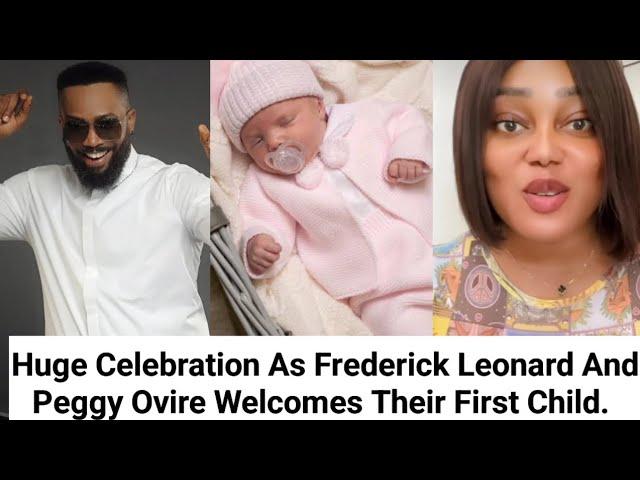 Frederick Leonard And His Wife Peggy Ovire Welcomes Their First Child. Congratulations 