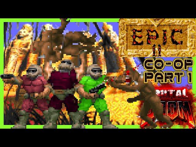 DOOM CO-OP ️ Epic 2 (Brutal DOOM ️ addons) ️part 1️