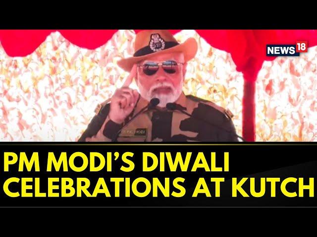 Prime Minister Narendra Modi Celebrates Diwali With BSF In Kutch, Gujarat | PM Modi News | News18