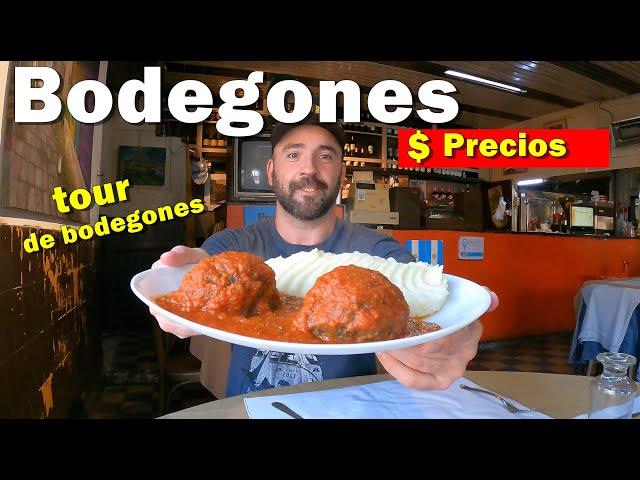 BODEGONES de Buenos Aires | Cuanto cuesta salir a comer hoy ?