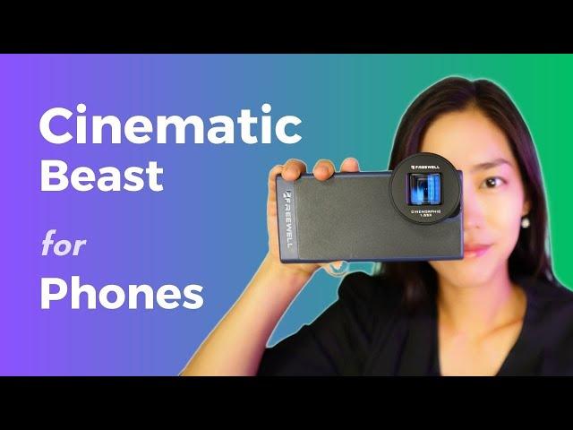 Turn iPhone / Samsung Galaxy into Cinematic Pro Camera | Freewell Sherpa Anamorphic lens & Filters