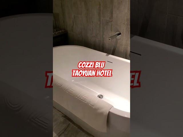 Cozzi Blu hotel room tour Taoyuan Taiwan