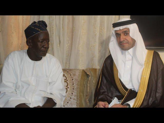 Medina baye : visite de l'ambassadeur d'Arabie Saoudite Chez le khalif Cheikh Mahi Ibrahima Niass