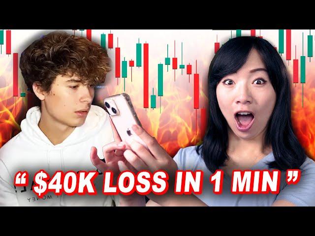 Insane LIVE TRADING Top 5 Losses on YouTube