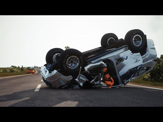 BeamNG Drive - Loss of Control Crashes