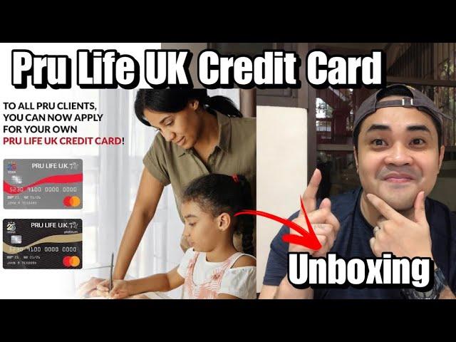 PRU LIFE UK CREDIT CARD UNBOXING | ROBINSONS BANK | Jaden Yael