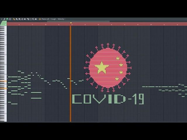 What Coronavirus Sounds Like - MIDI Art