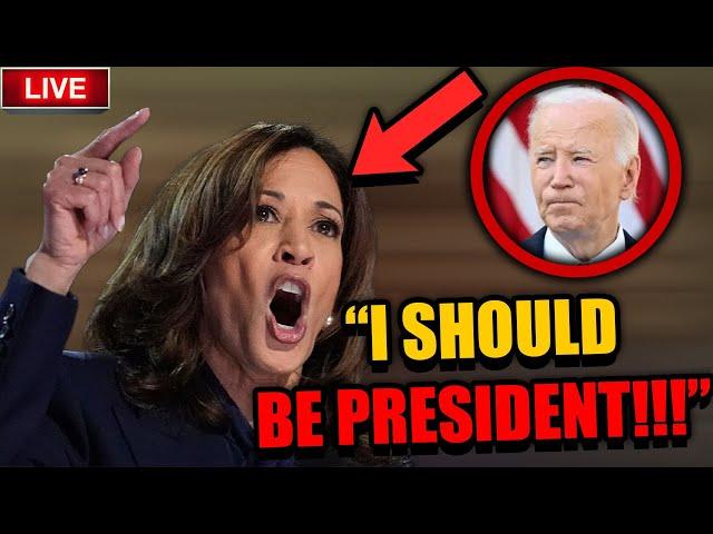 Kamala Has A MELTDOWN After Getting CAUGHT TRYING TO FORCE Biden TO RESIGN So SHE CAN BE PRESIDENT