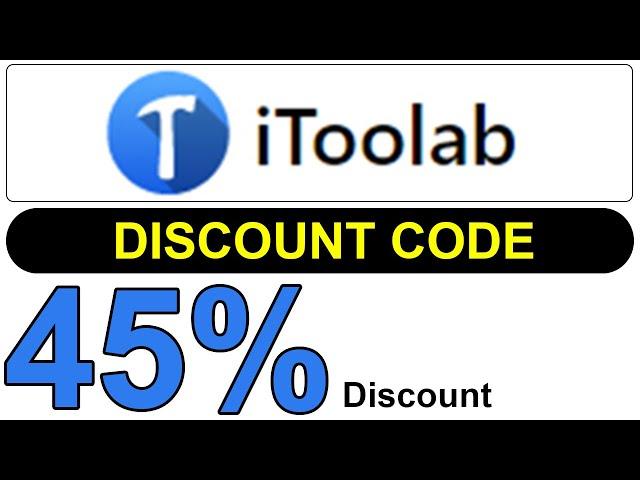 iToolab Discount Code  | itoolab.com