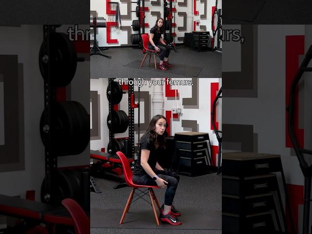 Exercises for Tailbone Pain  #shorts