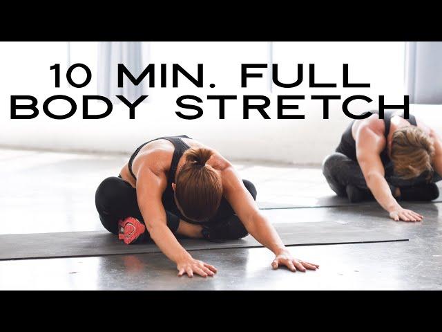 10 Minute Stretch Routine (no equipment) with Kit Rich