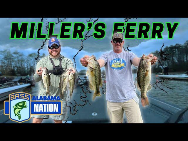 BASS Fishing on Miller's Ferry/Alabama River