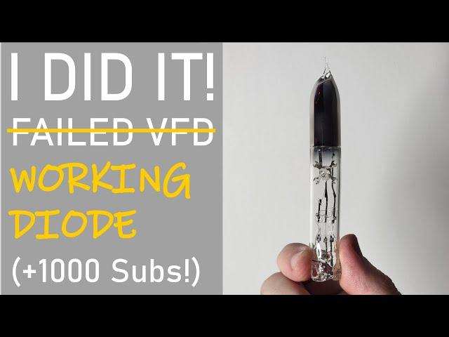 I Built A DIY Vacuum Tube Diode