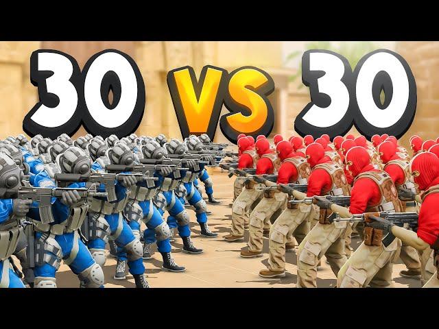 The BIGGEST game in CS2 (30 vs 30)