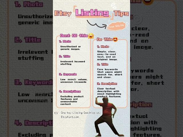 Etsy Listing Optimize Guide