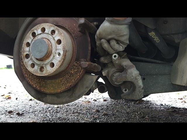 2016 Volkswagen Jetta Rear Brake Pad and rotor replacement