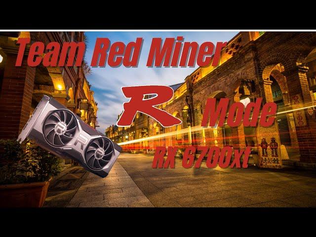 Team Red Miner R mode