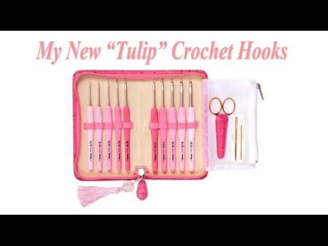 My New Pink Tulip Crochet Hooks