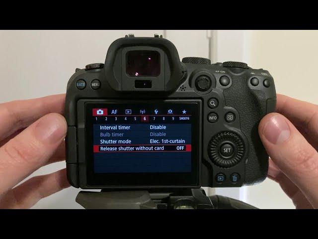 🟠 First 7 Settings you MUST change, Canon R6 R5. (set-up)