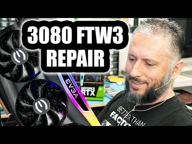 EVGA 3080 FTW3 Graphics Card Repair