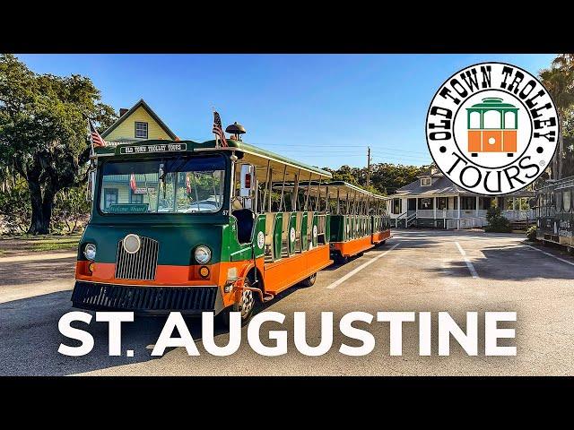 See the Best of St. Augustine, Florida: Hop Aboard The Old Town Trolley Tour!