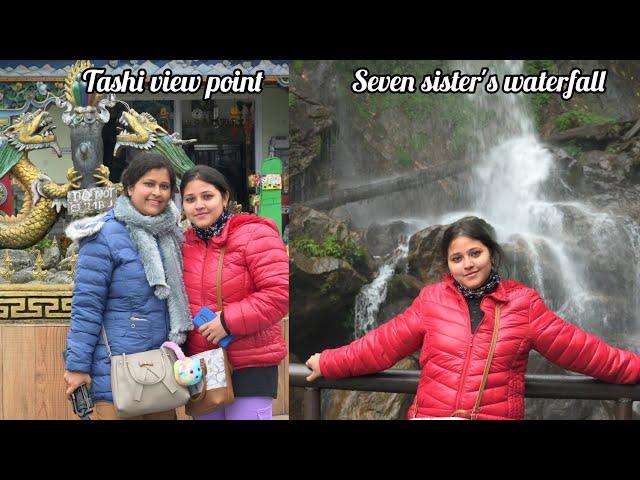 Tashi View Point||Seven Sister's Waterfall||North Sikkim Tour||Sikkim Travel Vlog