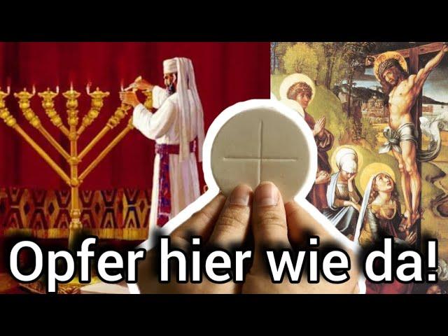 Opfer in der Synagoge & Opfer in der Kirche | die jüdischen und das katholischen Opfer