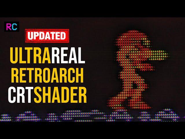 UPDATED - Most Realistic RetroArch CRT Shaders Ever!  - CyberLab Megatron 4K HDR - Retro TV Filter