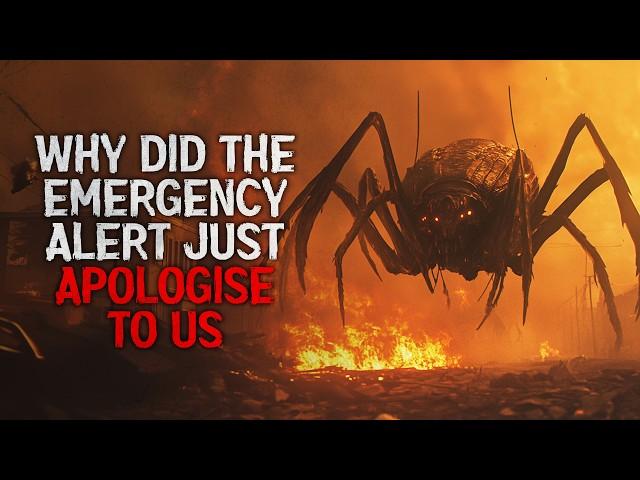 "Why did the emergency alert just apologise to us" Creepypasta