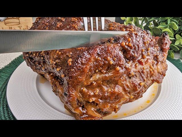 Your guests definitely did not eat such meat! Cook it and surprise her