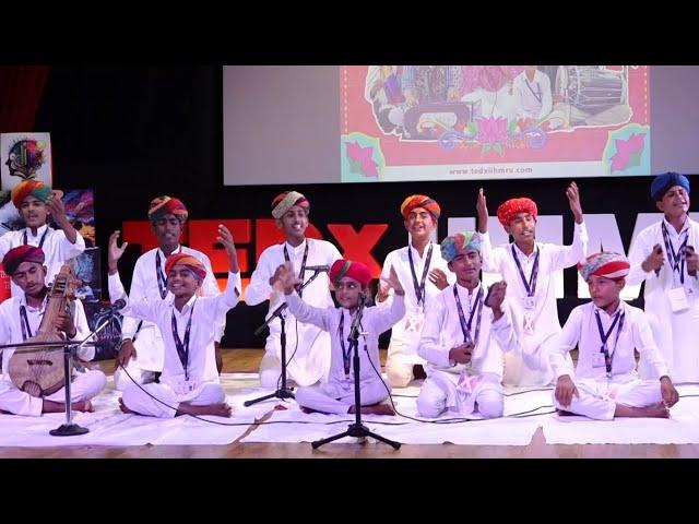 Rajasthan's folk music performance | Arpan Foundation | TEDxIIHMR U