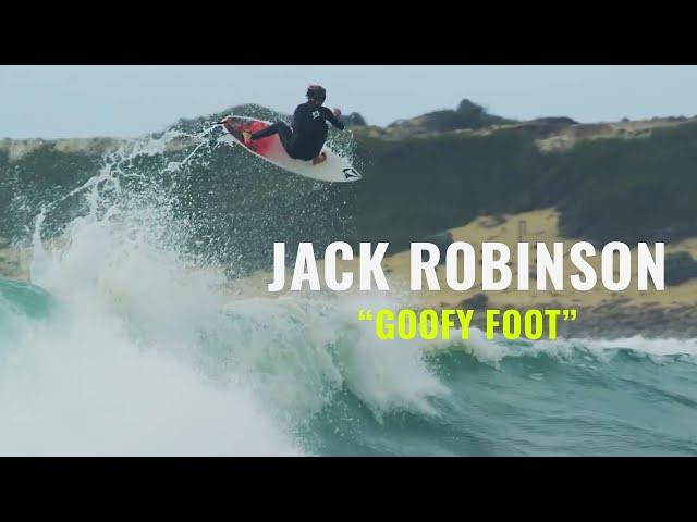 Jack Robinson as a Goofy Foot