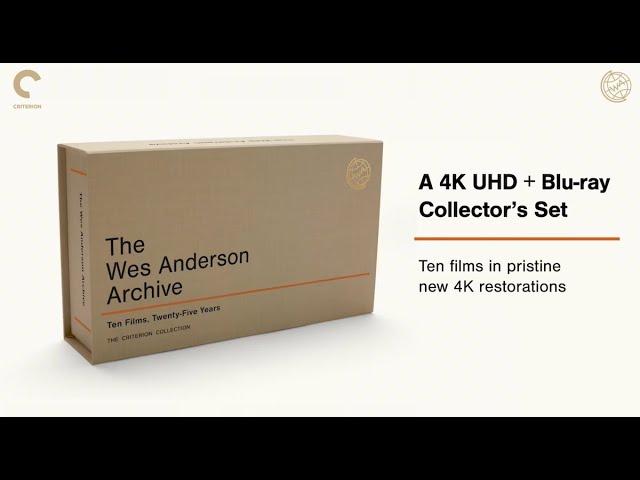 The Wes Anderson Archive • Criterion Box Set Teaser