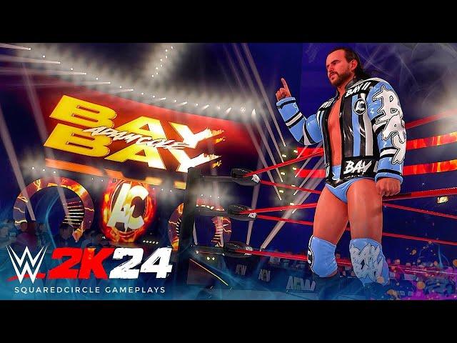 WWE 2K24 Adam Cole w/ AEW Entrance Theme, GFX Pack | New WWE 2K24 Mods