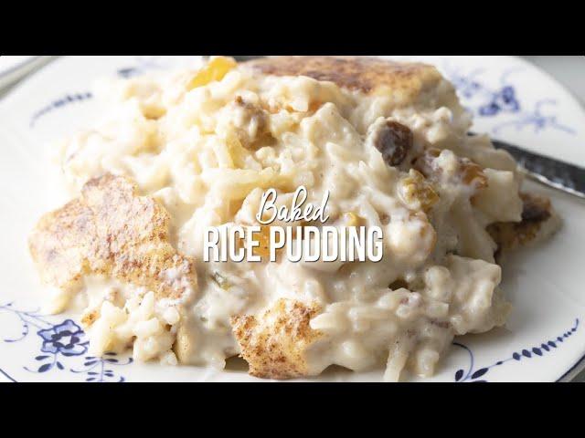 The Best Baked Rice Pudding Recipe Ever ⁠