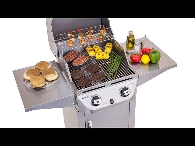 Char-Broil Stainless 2-Burner Gas Grill - Lowe's Exclusive