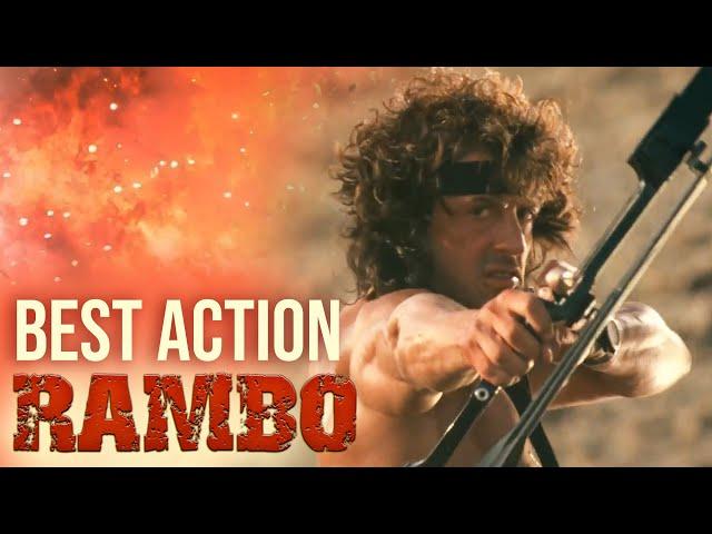 Best Action Scenes in the Rambo Movies 