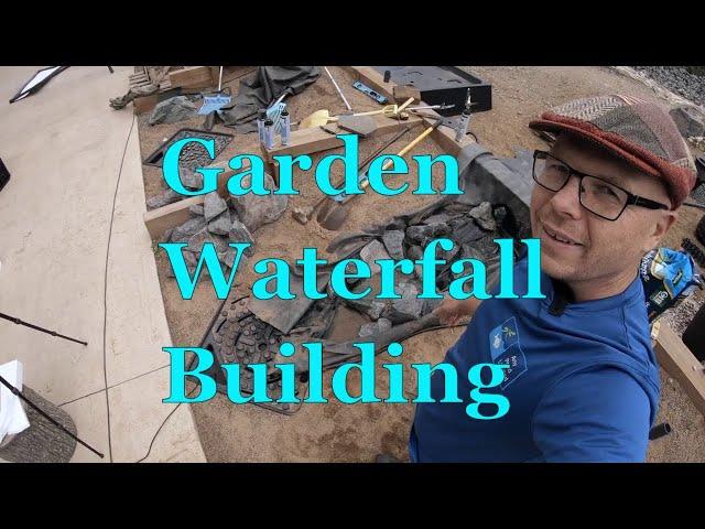 Beginners guide to building a garden waterfall - Part 1