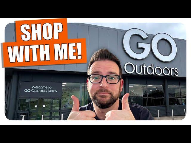 GO OUTDOORS TOUR! Budget Backpacking and Wild Camping Gear | Shop With Me!