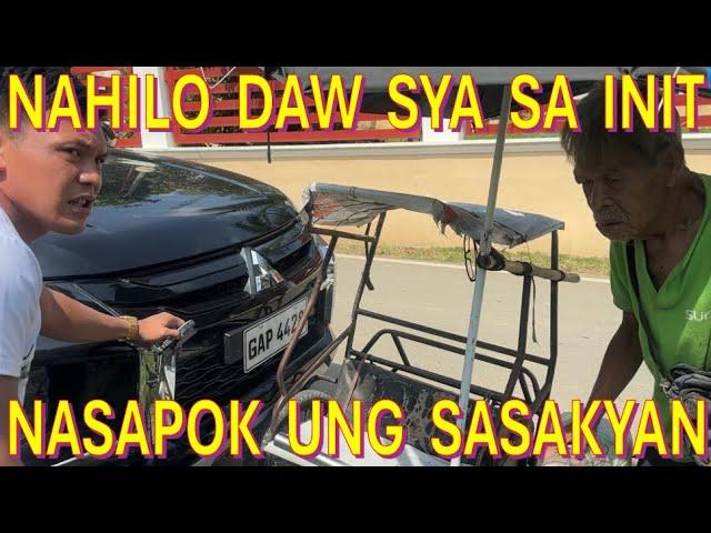 Nabungo ni tatay ung sasakyanDahil nahilo Daw sya sa init Watch till the end Bemaks tv