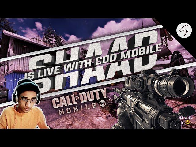 Call Of Duty With SHAAD RAZVI | COD Mobile Live Stream