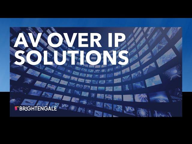 AV over IP Solutions Simply Explained in 5 Minutes