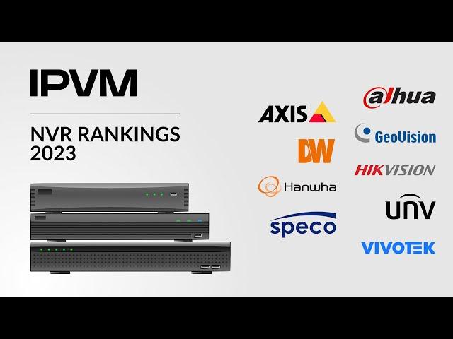 NVR Rankings 2023 - 9 Manufacturers