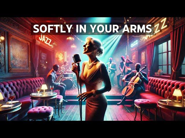 Softly in Your Arms | A Jazz Love Song | (Official Lyric Video)