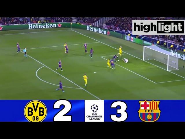 dortmund vs barcelona |Champions league 2024-25 |Socer Highlights