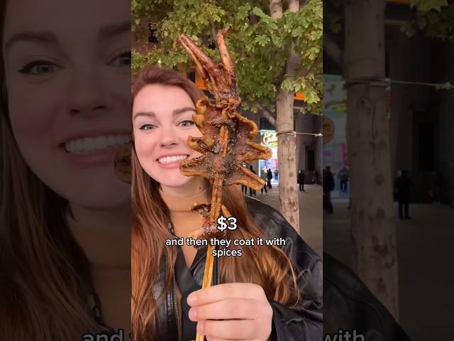 Only eating street food for a full day in China! #shorts #china #streetfood #eating #foodie