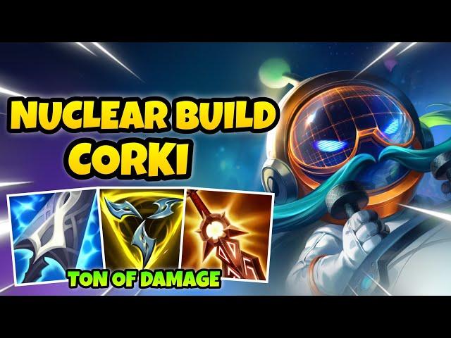 MASSIVE BURST CORKI WILD RIFT BUILD LEGENDARY OP